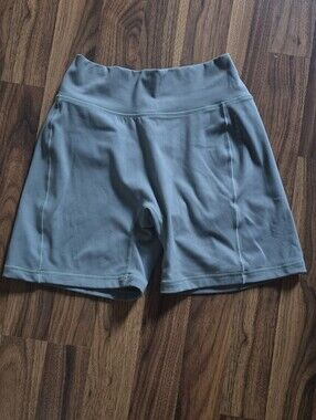 YoungLA Women’s High-Waist Bike Shorts — Sage